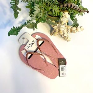 Roxy Pink Lumina Lite V Flip-flops (for Women)